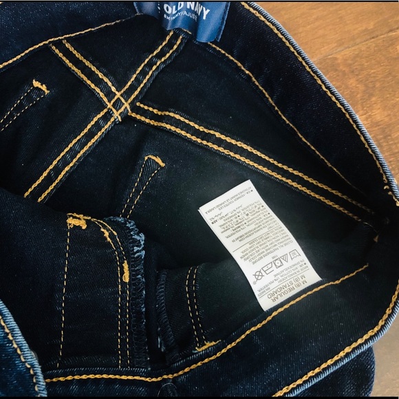 Girls dark blue jeans pants size 8 - Picture 8 of 8